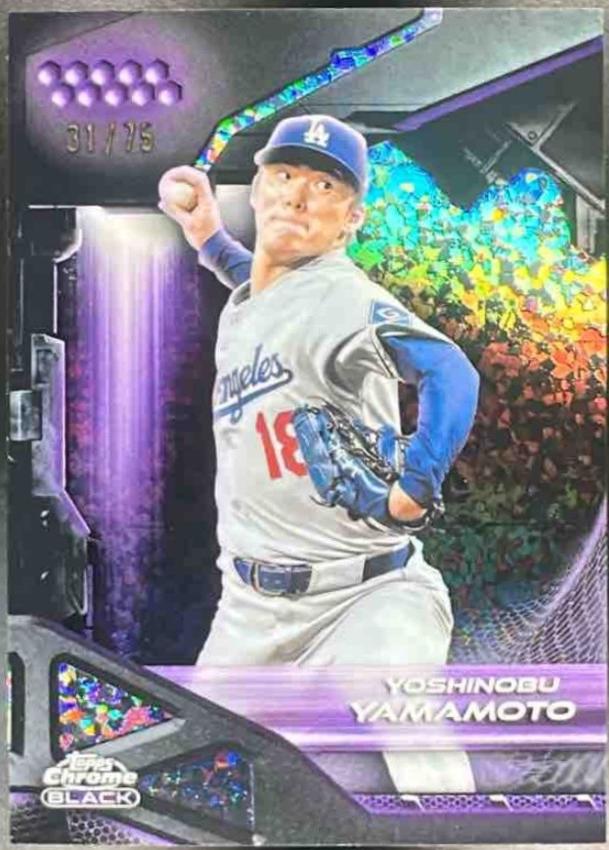 Yoshinobu Yamamoto [Purple Mini-Diamond Refractor] #49