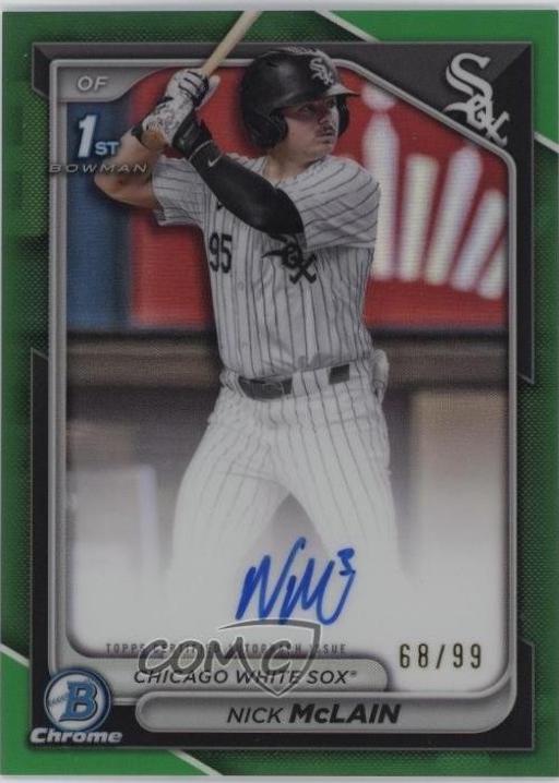 Nick McLain [Green Refractor] #CPA-NM