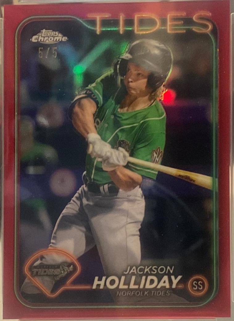 Jackson Holliday [Red Refractor] #PDC-27