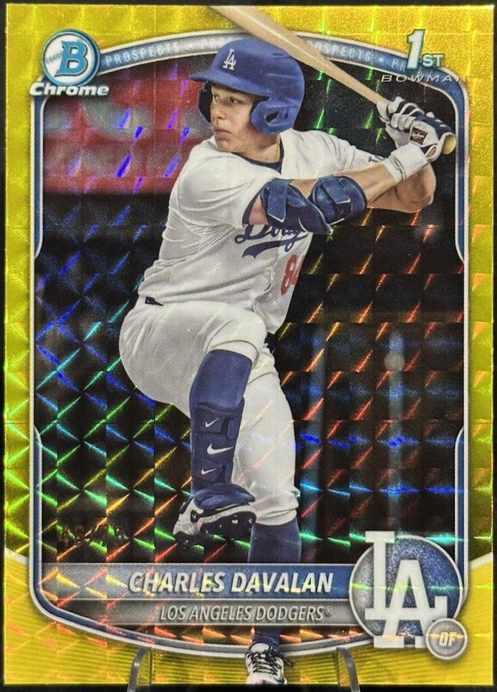 Charles Davalan [Yellow Geometric] #BDC-96