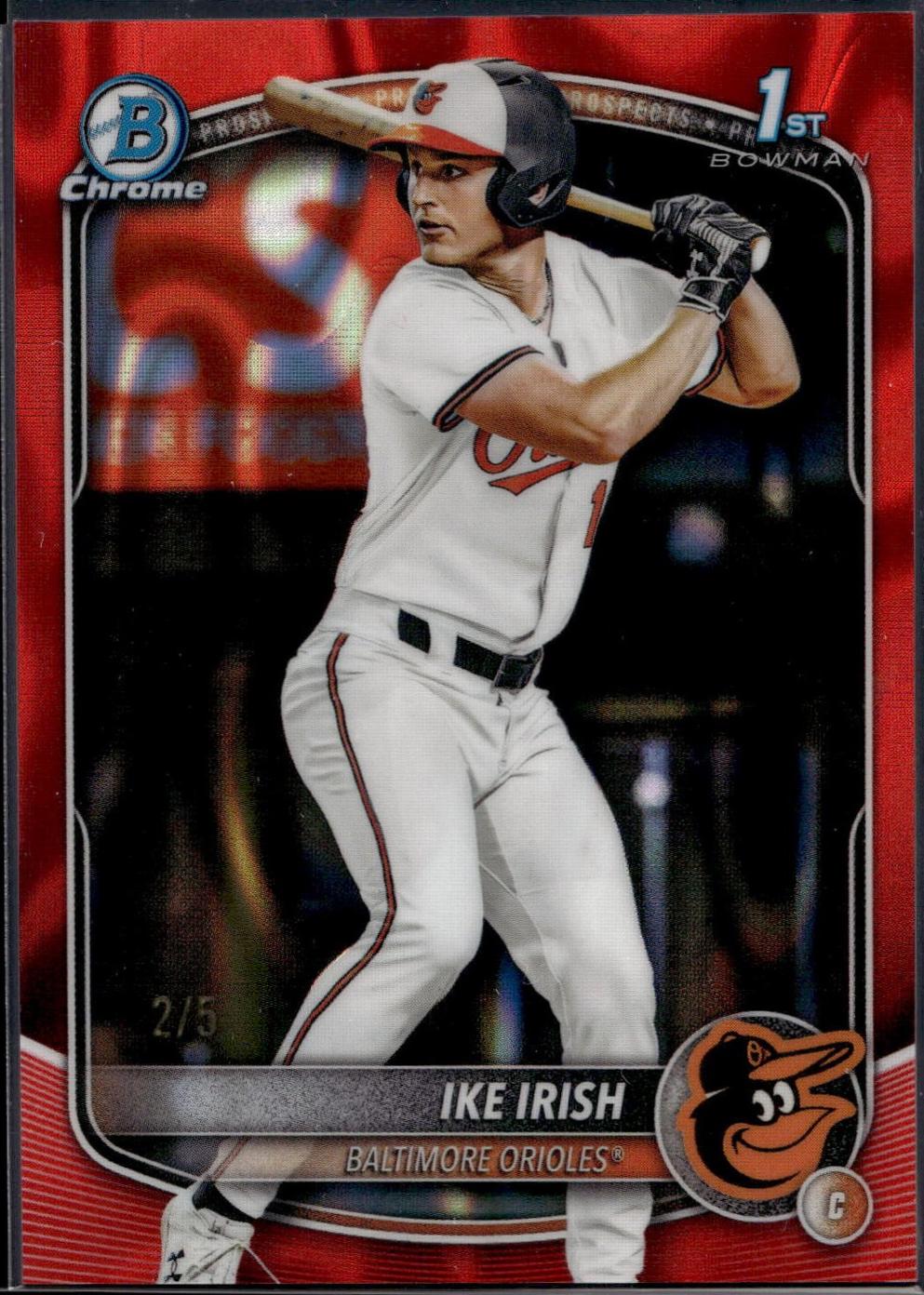 Ike Irish [Red Lava Refractor] #BDC-16