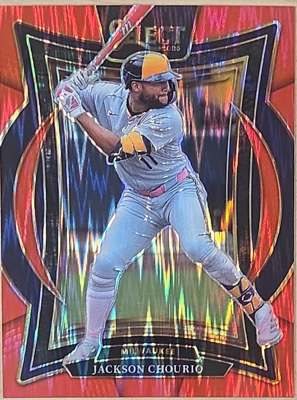Jackson Chourio [Red Flash] #90
