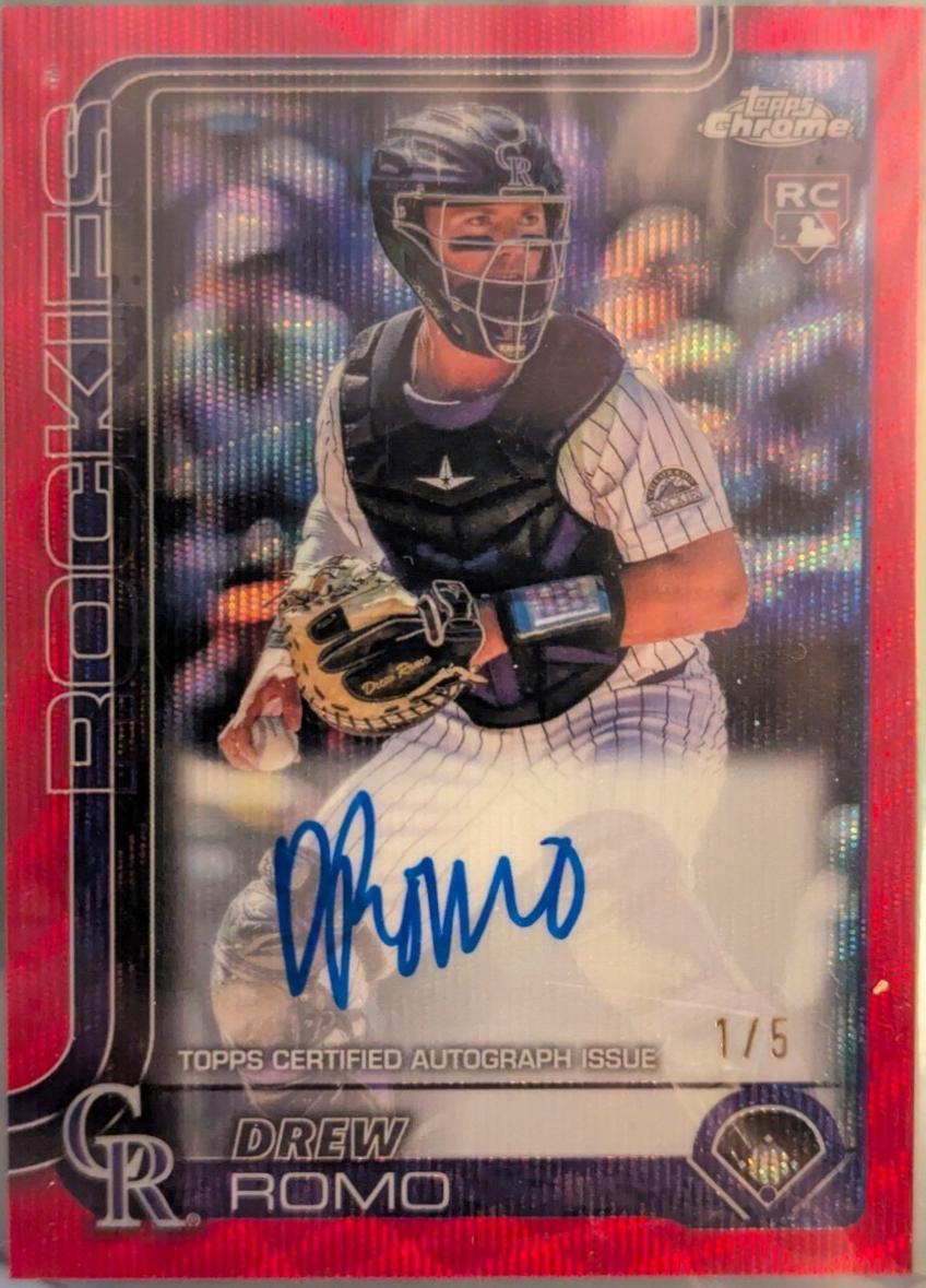 Drew Romo [Red Wave Refractor] #RA-DRR