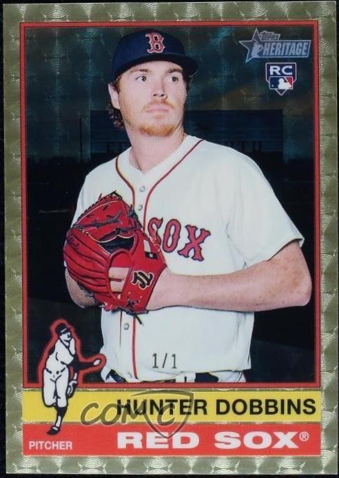 Hunter Dobbins [Superfractor Chrome] #654