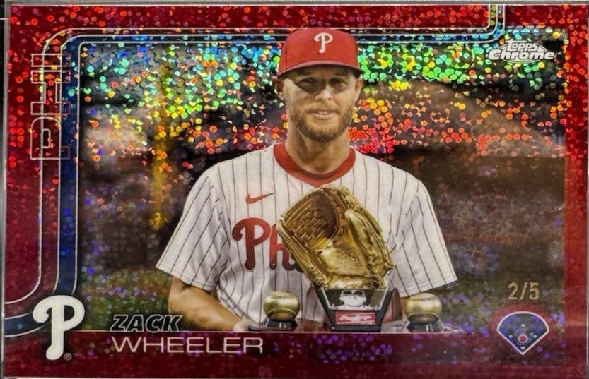 Zack Wheeler [Red Speckle Image Variation] #189