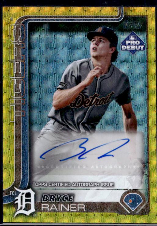 Bryce Rainer [Foilfractor Autograph] #PD-122