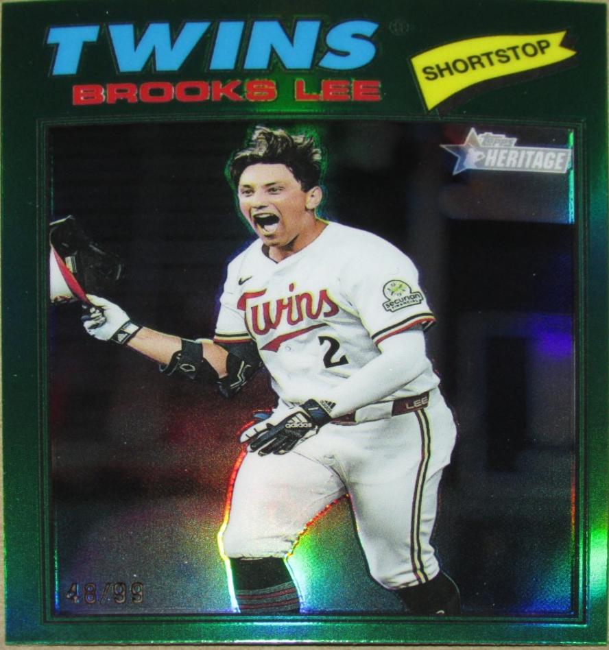 Brooks Lee [Green Bordered Chrome] #60