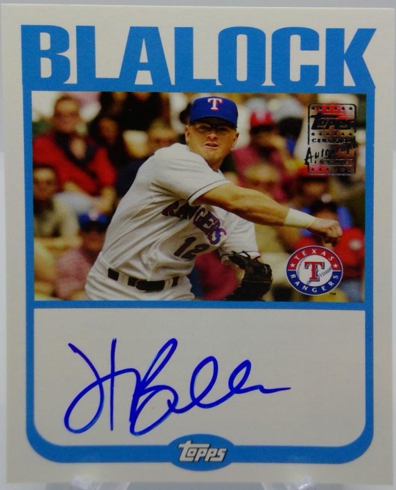 Hank Blalock #TA-HB