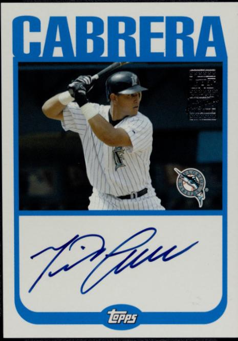 Miguel Cabrera #TA-MC