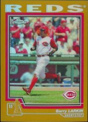 Barry Larkin [Gold Refractor] #366