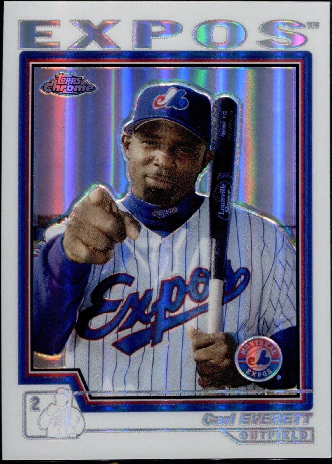 Carl Everett [Gold Refractor] #312