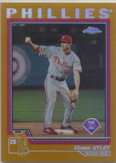 Chase Utley [Gold Refractor] #383
