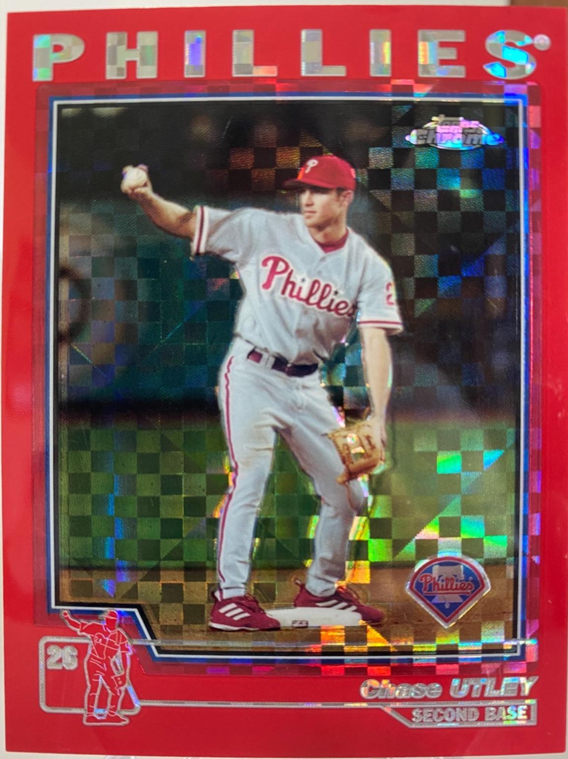Chase Utley [Red Xfractor] #383