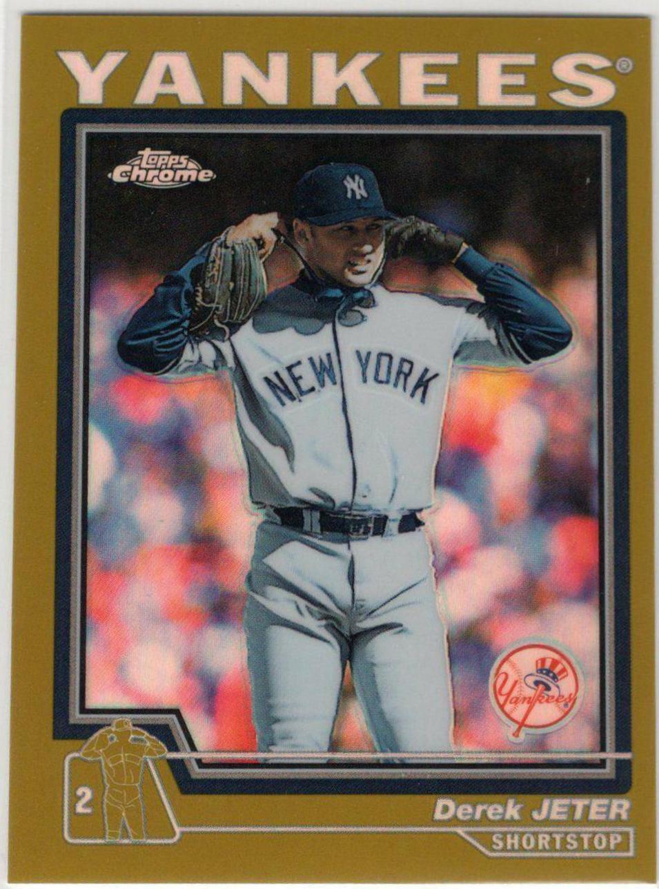 Derek Jeter [Gold Refractor] #20