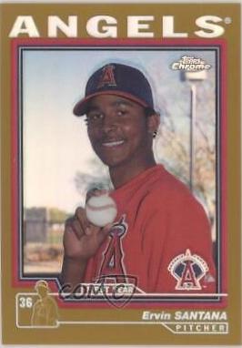 Ervin Santana [Gold Refractor] #249