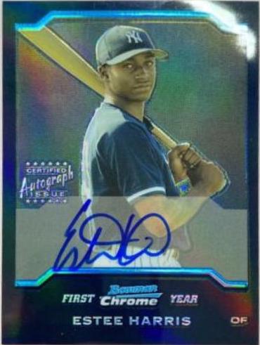 Estee Harris [Autograph Gold Refractor] #237