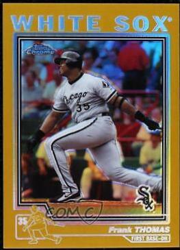 Frank Thomas [Gold Refractor] #49
