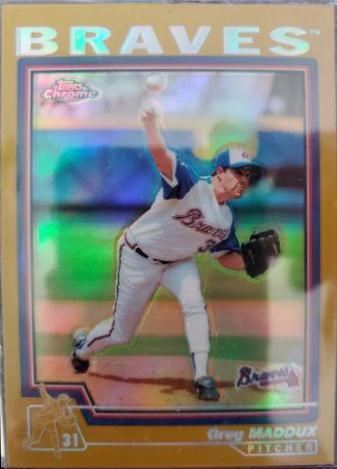 Greg Maddux [Gold Refractor] #140