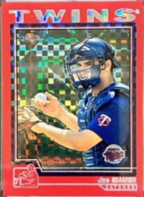 Joe Mauer [Red Xfractor] #315