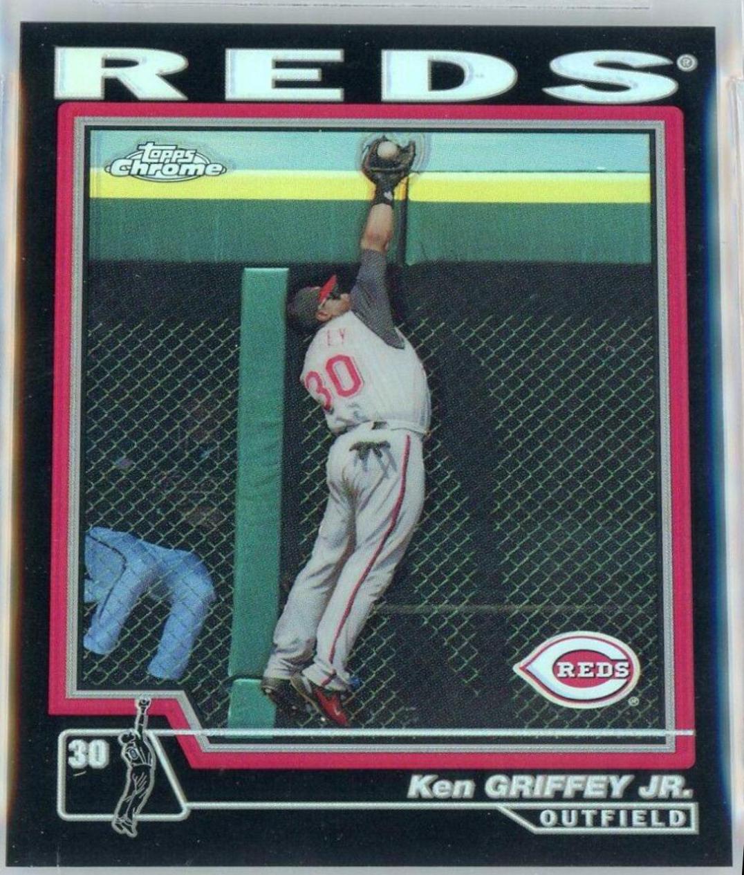 Ken Griffey Jr. [Black Refractor] #268