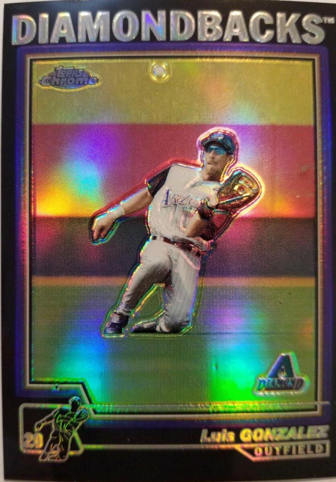 Luis Gonzalez [Black Refractor] #408