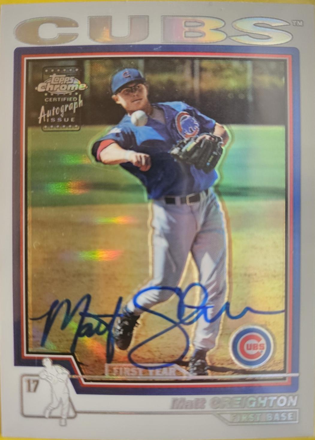 Matt Creighton [Autograph Black Refractor] #229