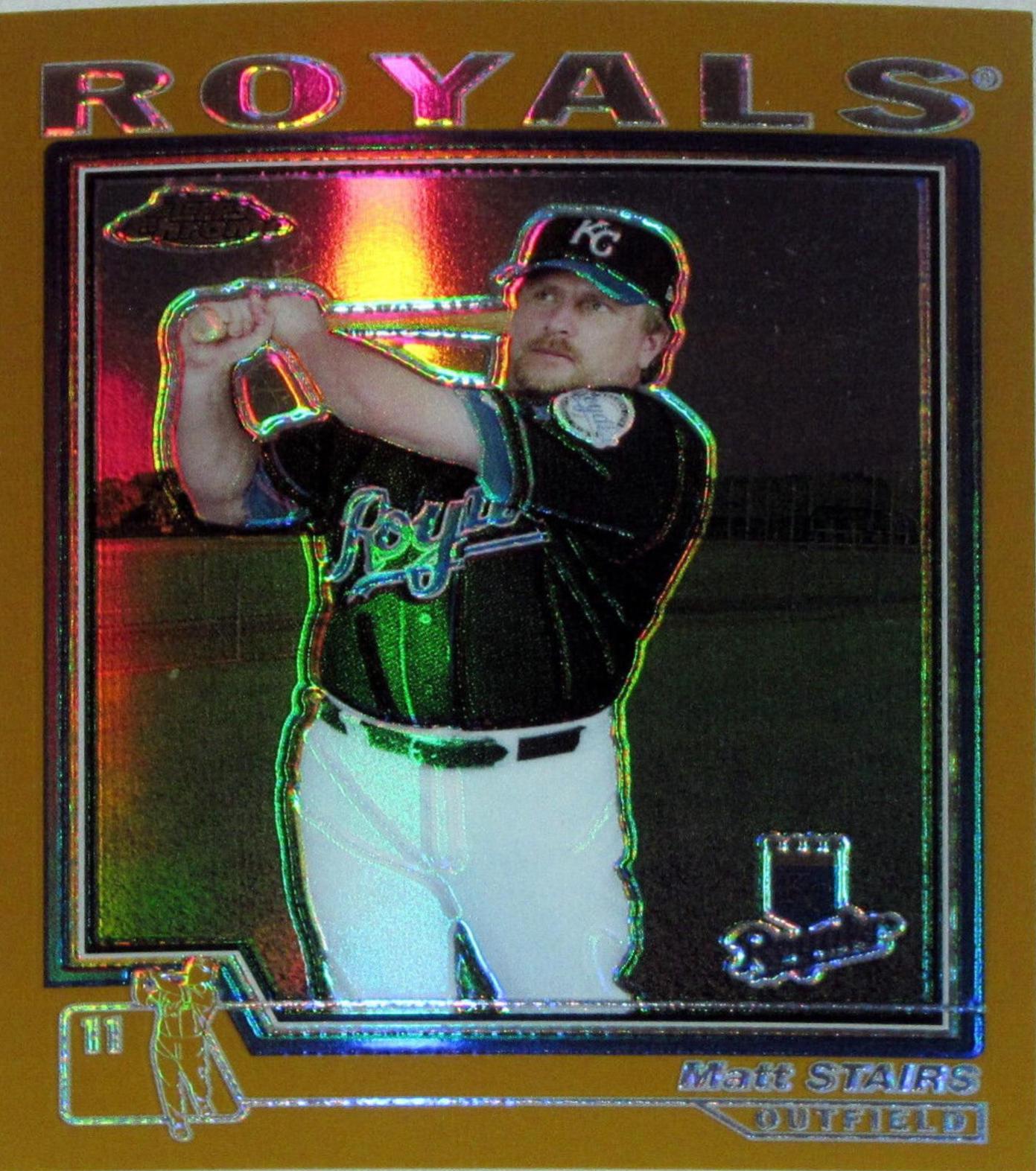 Matt Stairs [Gold Refractor] #387