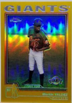 Merkin Valdez [Gold Refractor] #250