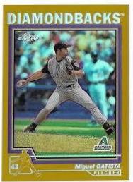Miguel Batista [Gold Refractor] #142