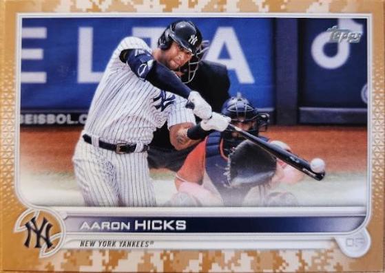 Aaron Hicks [Memorial Day Camo] #497