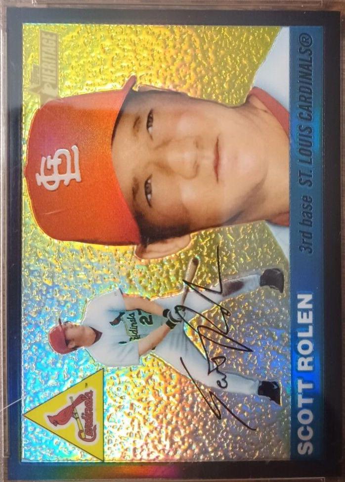 Scott Rolen [Black Retrofractor] #106