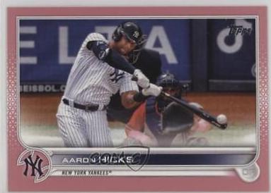 Aaron Hicks [Mother's Day Hot Pink] #497