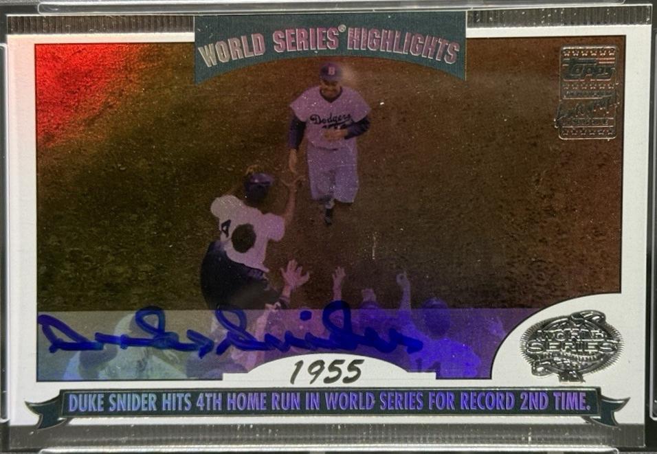 Duke Snider [Series Two] #WSA-DS