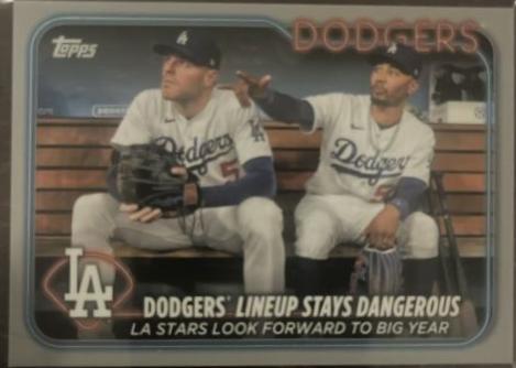 Dodgers Lineup Stays Dangerous [Platinum] #401