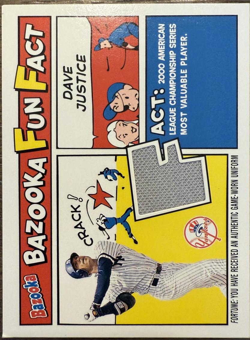 David Justice #FF-DJ1