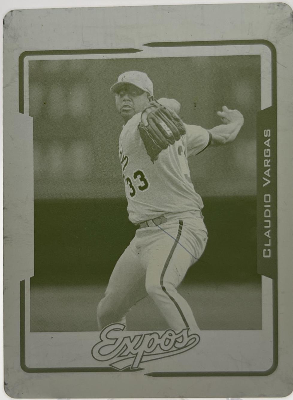 Claudio Vargas [Printing Plate] #166