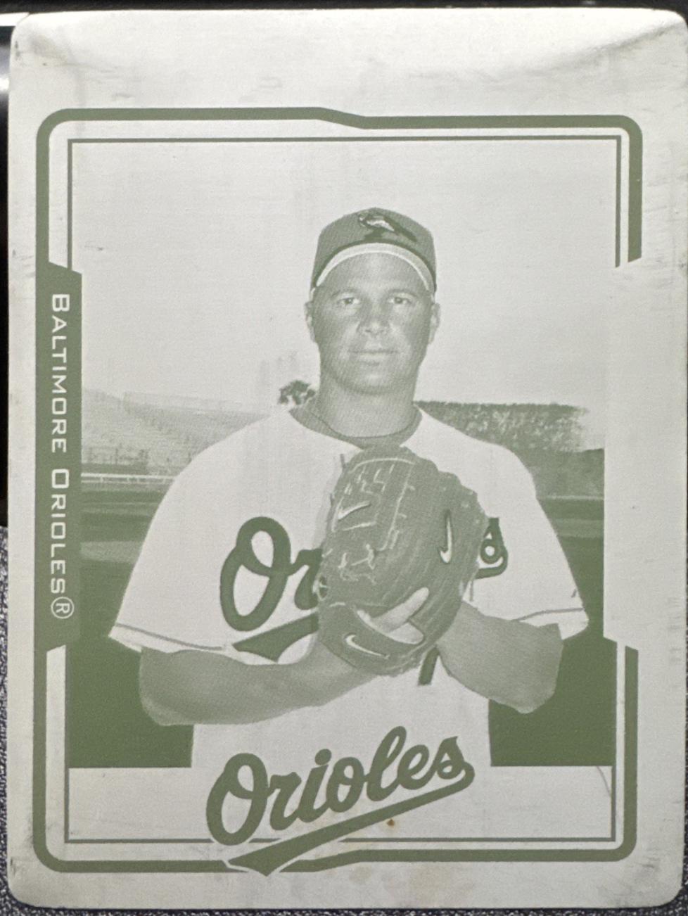 Erik Bedard [Printing Plate] #593