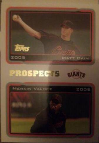 Matt Cain, Merkin Valdez #690