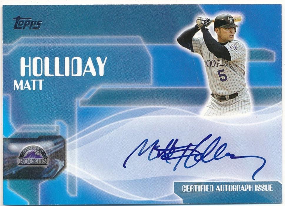 Matt Holliday #TA-MH