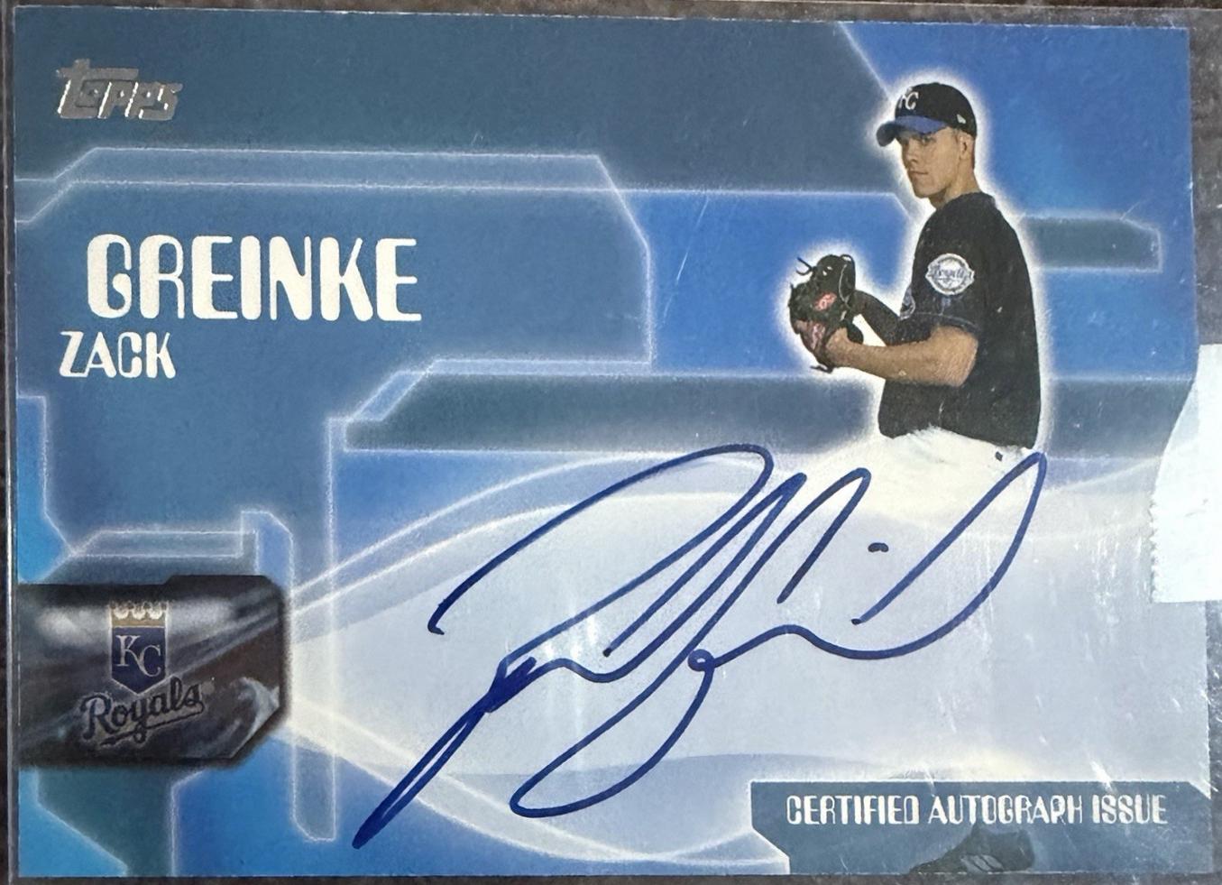 Zack Greinke #TA-ZG