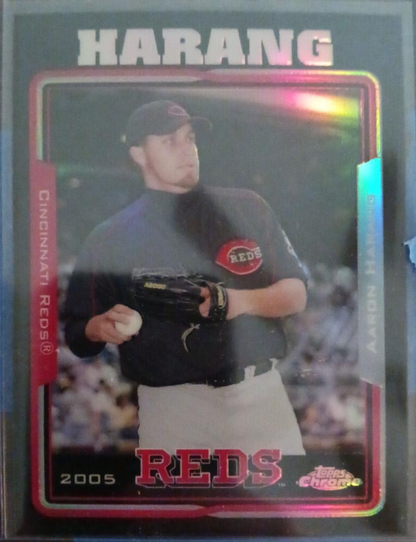 Aaron Harang [Black Refractor] #260