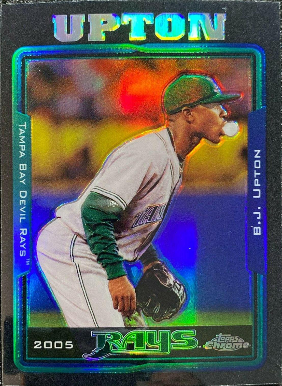 B.J. Upton [Black Refractor] #277