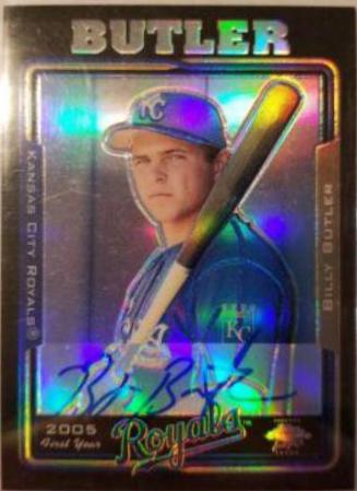 Billy Butler [Autograph Black Refractor] #235