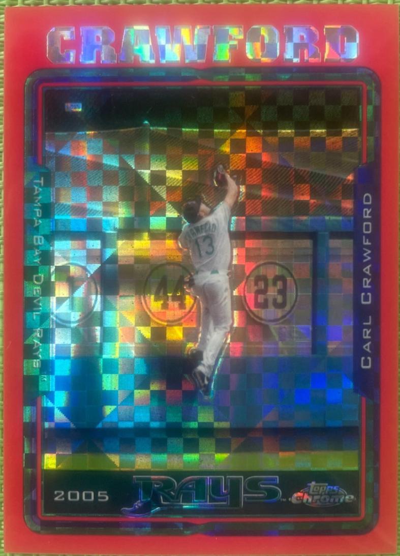 Carl Crawford [Red X-Fractor] #42