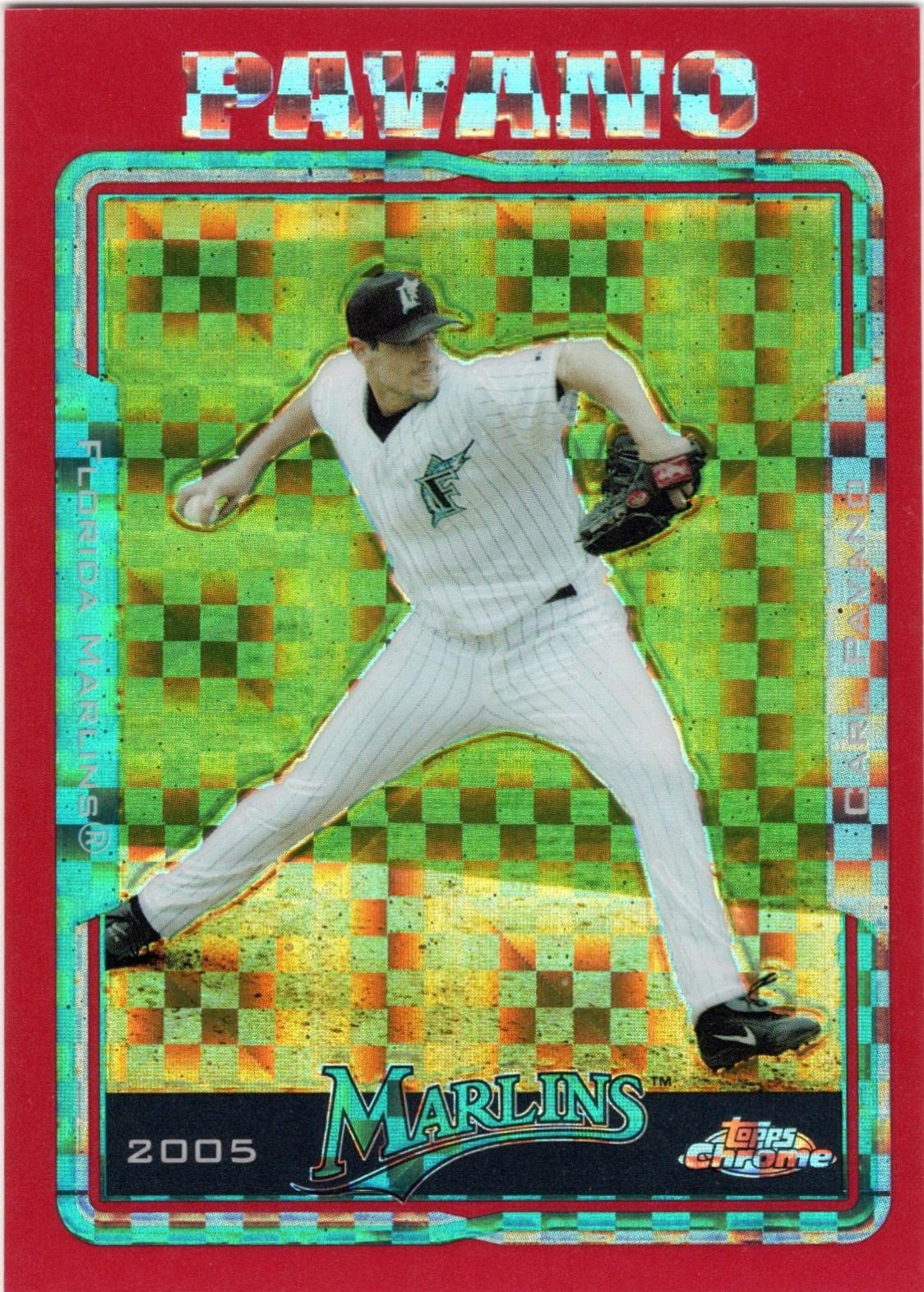 Carl Pavano [Red X-Fractor] #133