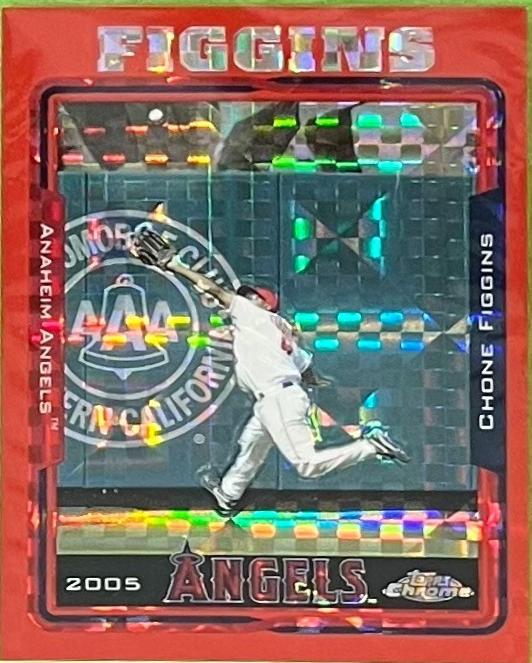 Chone Figgins [Red X-Fractor] #51