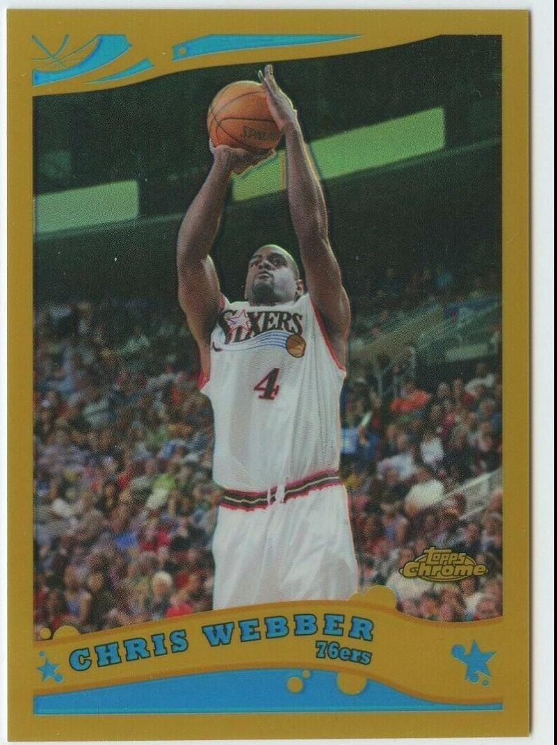 Chris Webber [Gold Refractor] #69