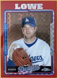 Derek Lowe [Red X-Fractor] #366