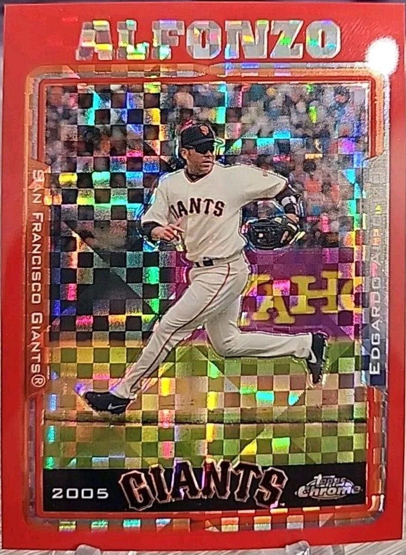 Edgardo Alfonzo [Red X-Fractor] #66
