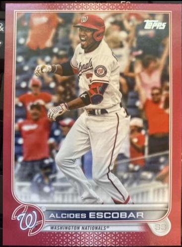 Alcides Escobar [Mother's Day Hot Pink] #116